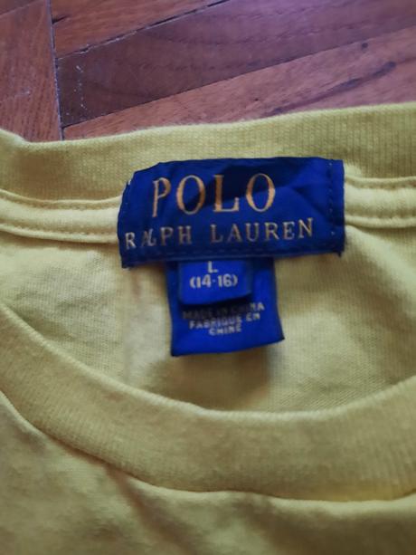 Uni tričko, ralph lauren,164