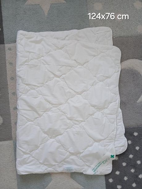 Paplon a obliecka do postielky, šírka (cm): 75,dĺžka (cm): 130