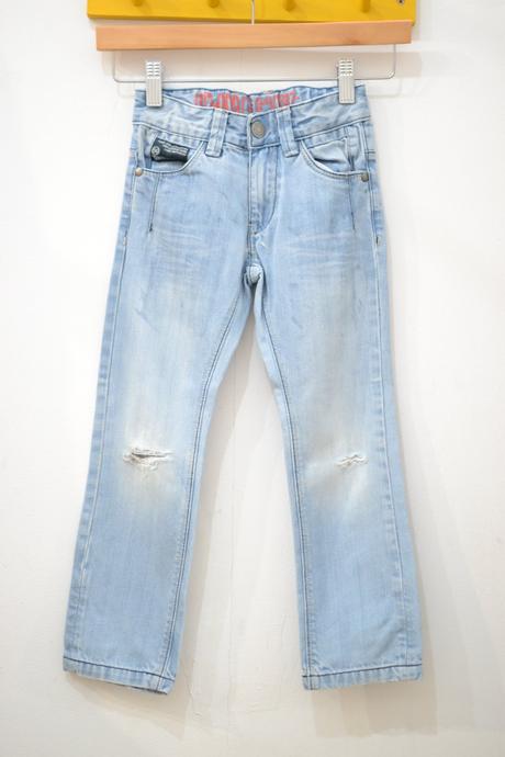 Detské svetlomodré rifle 104, 104