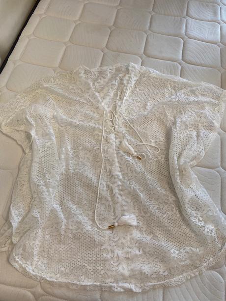 Krajkova tunika na plavky, l