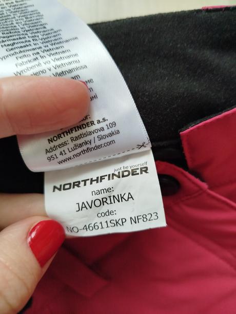 Skialpove primaloft nohavice northfinder javorinka, northfinder®,s