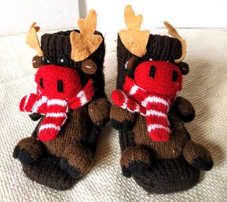 Vianocne vlnene ponozky, 18