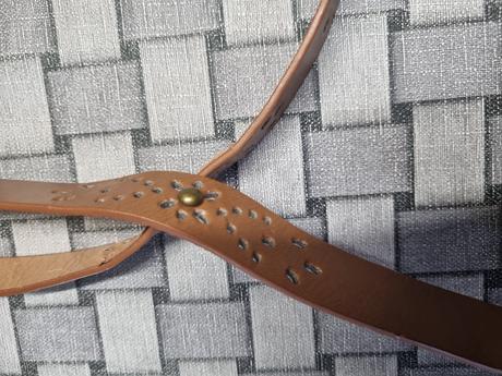 Dámsky koženkový opasok, 