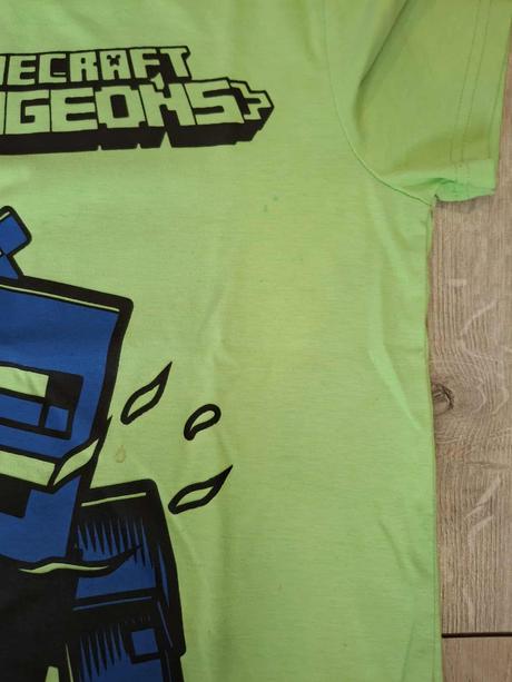 Tričko minecraft velkost 134, 134