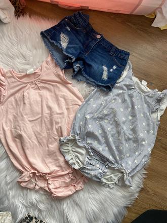 Opalovačky , body s volanikom, h&m,104