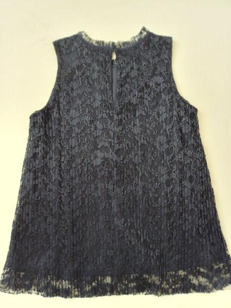 Tmavomodra bluzka, h&m,xs