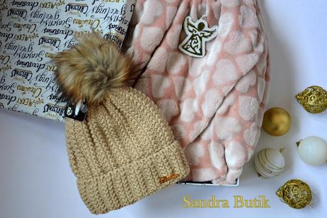 Fashion zateplená čiapka na zimu hnedá, l - xxxl