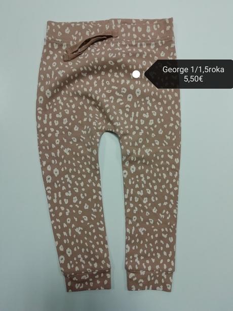 Leo tigrované tepláky legíny, george,86