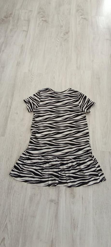 Zebrove šaty/tunika, h&m,122