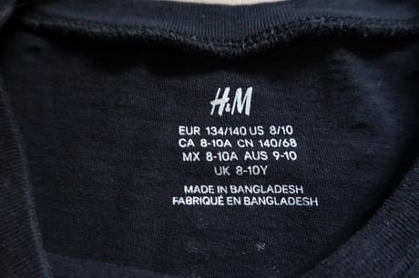 Bavlnené tričko h&m 134/140, h&m,134