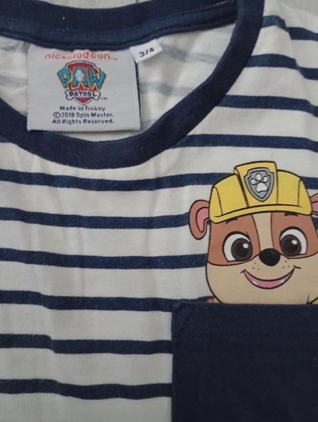 Tričko paw patrol, nickelodeon,104