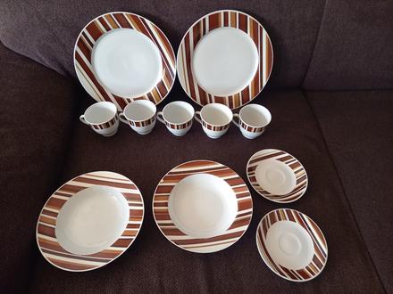 Retro šály,taniere, 