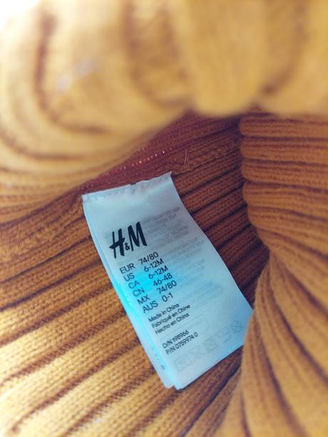 Horčicova ciapka, h&m,80
