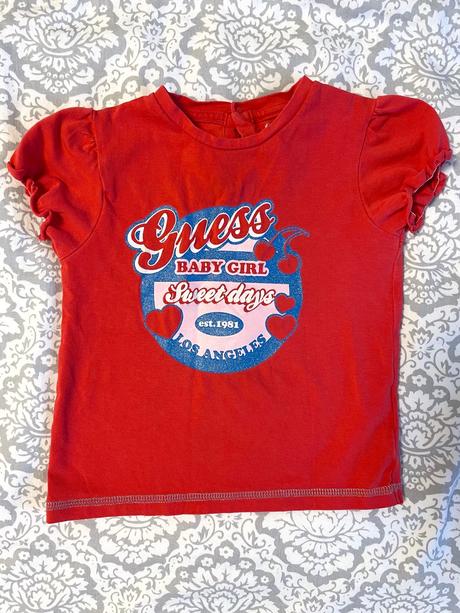 Krásne guess tričko na 1,5roka, guess,92