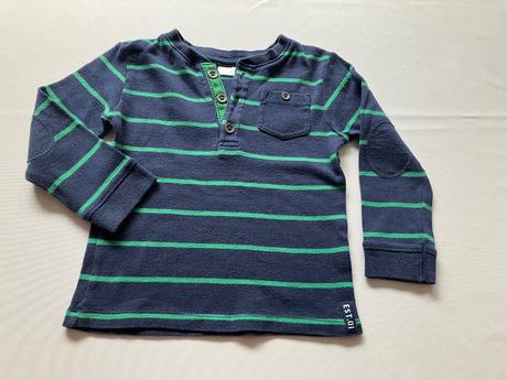 Tričko s dlhým rukávom, f&f,80