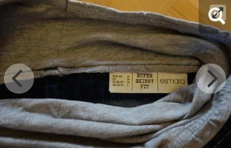 Tehot.obleč.(2x rifle,šaty+ rolák,pančuchy gratis), 36