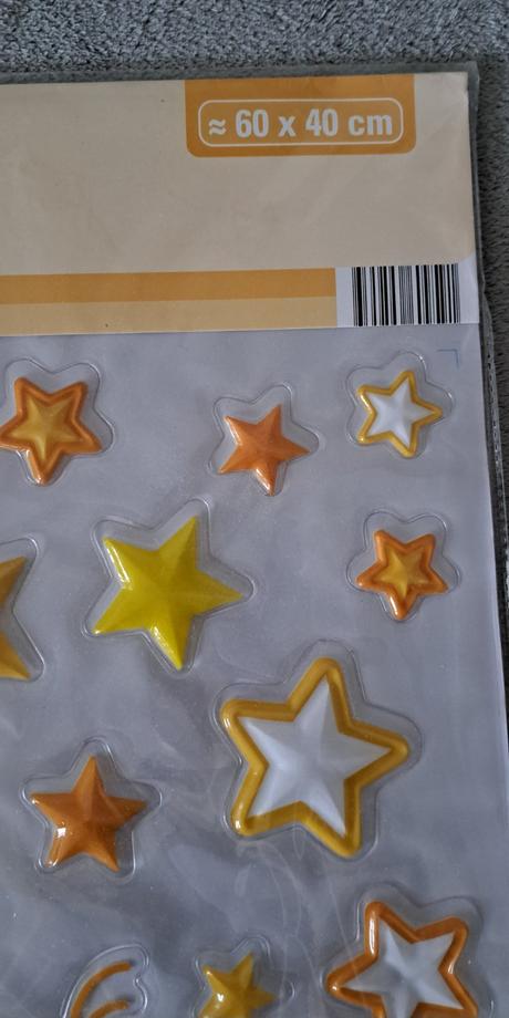 3d dekorácia žltá,