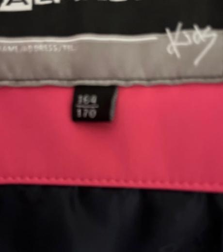 Hrubšia zateplena softshel bunda, alpine pro,164