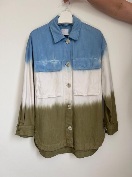 Košeľová bunda bershka, bershka,m