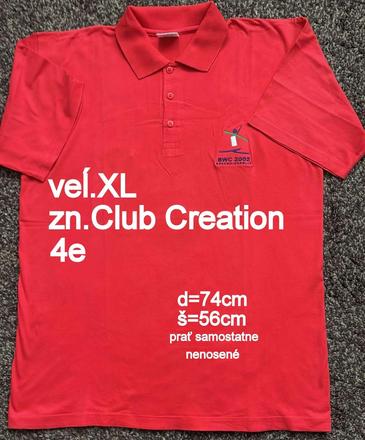 Pánska polokošeĺa veĺ.xl, zn. club creation, xl