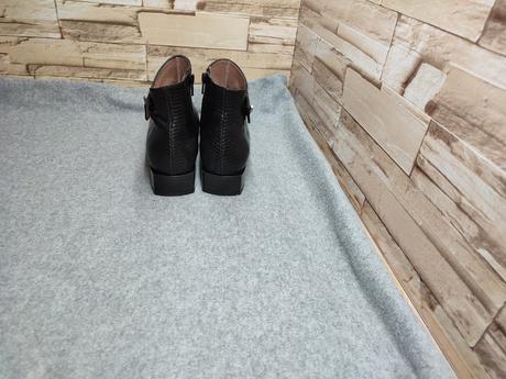 Hispanitas 37 - dámske kožené čierne topánky, 37