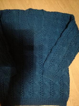 Pulover kralovsky modra farba, 128