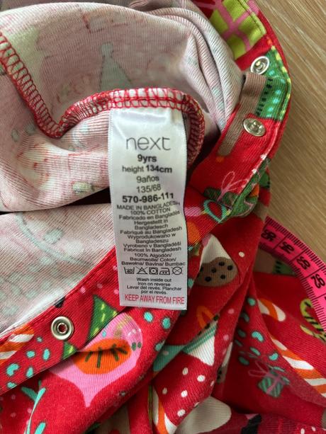 Overal pyžamový next veľ. 134, next,134