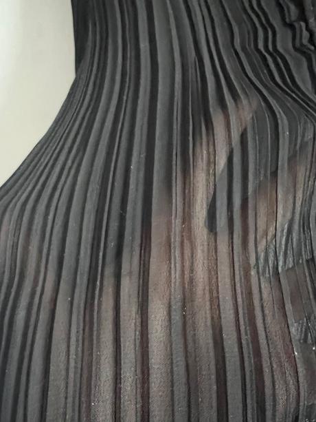 Trendy transparentna bluzka mango m plisovana skla, mango,m