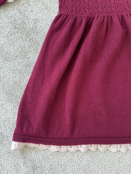 Pletené šaty hm 122/128, h&m,122