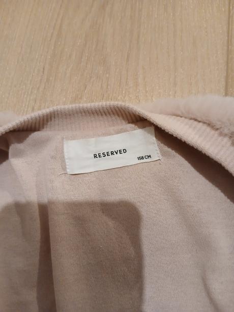 Elegantný dievčenský kožuštek, mikinka 158,164, reserved,158