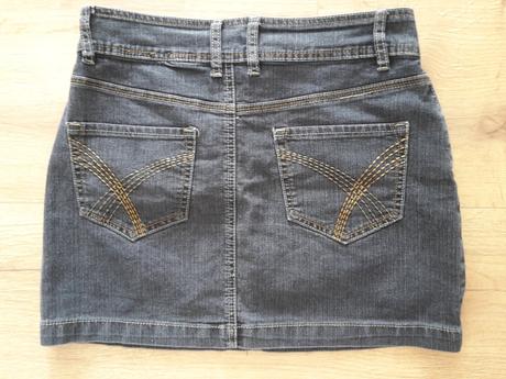 Rifľová minisukňa top stav, m