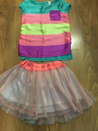 Sukňa a tričko, 128