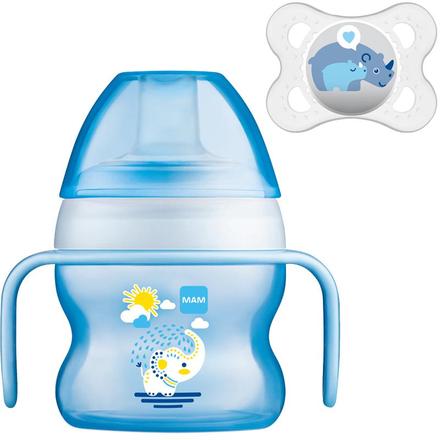 Mam hrnček starter cup animal 150ml, 4m+ +cumlík, 