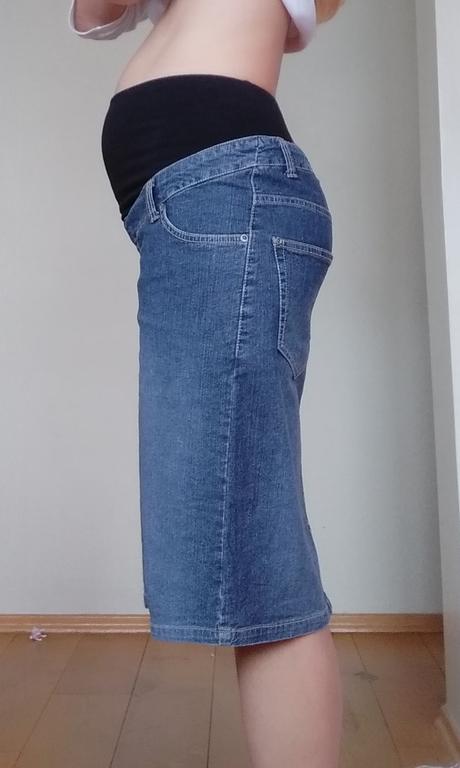 Tehotenská riflová sukňa, yessica,34