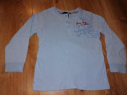 Bledomodré triko, h&m,98