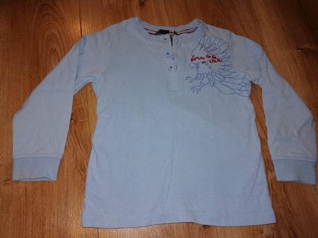 Bledomodré triko, h&m,98