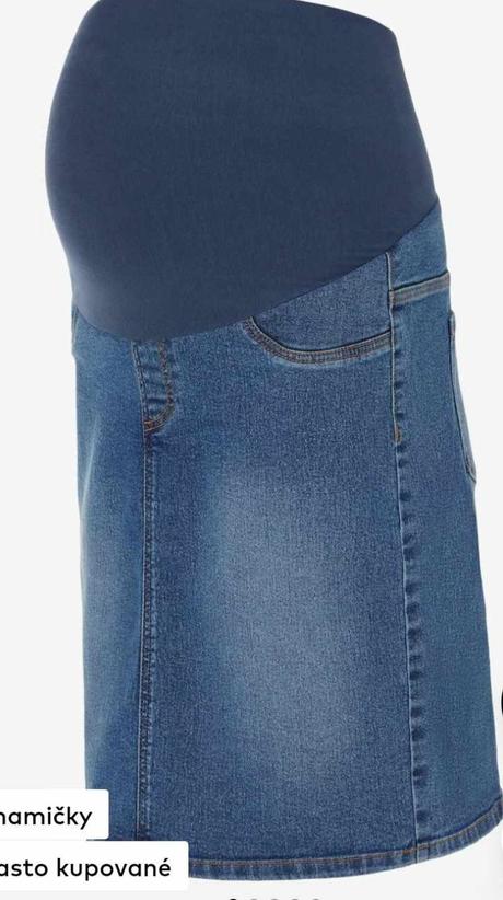 Tehotenská sukňa s, s