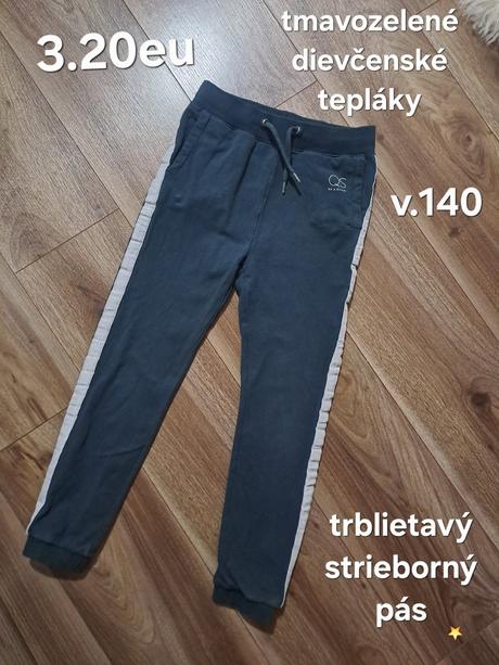 Dievčenské tepláky, 140