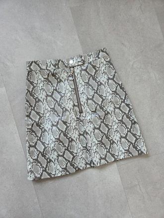 Koženková sukňa xxs, h&m,xs