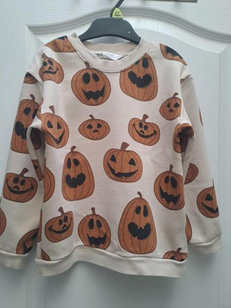 Halloween mikina, h&m,110