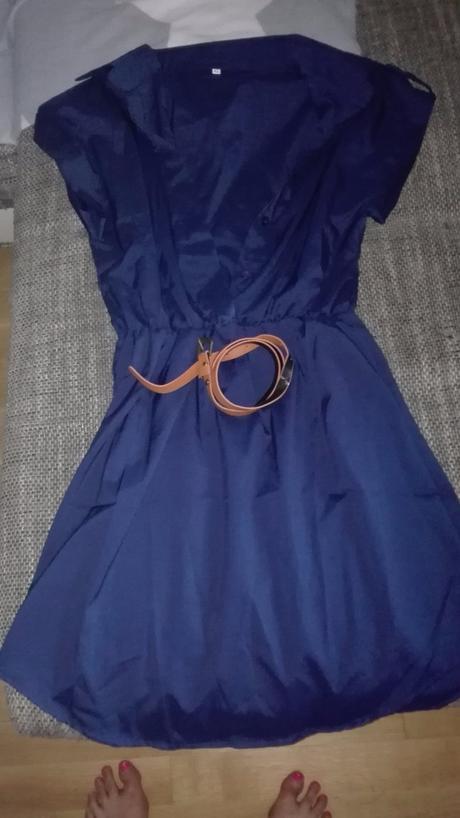 Bluzkove saty s opaskom, l / m / s