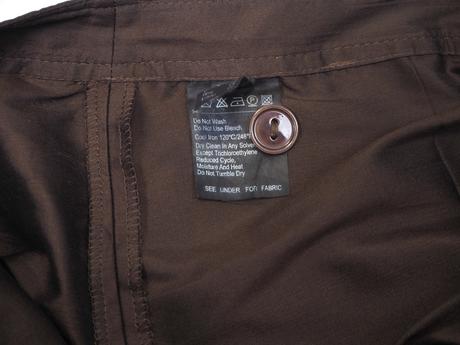 Luxusné hodvábne nohavice taifun, 42