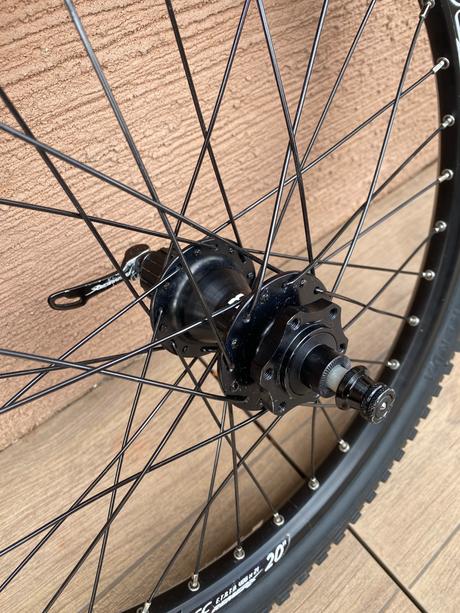 Sada kolies 20 palcov na detsky horsky bicykel,