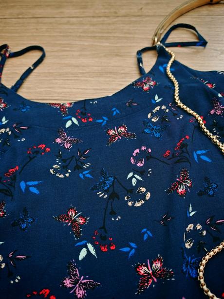 Kvetinové tielko, vero moda,s