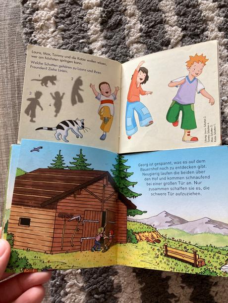 Mini knižky v nemčine 2ks, 