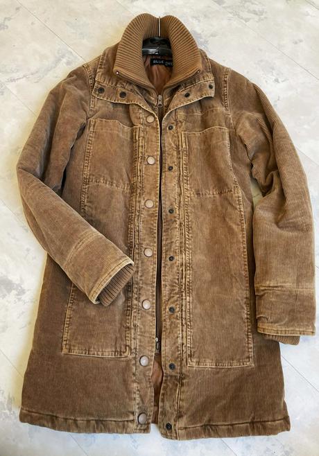 Zateplený vintage kabát xs/s, s