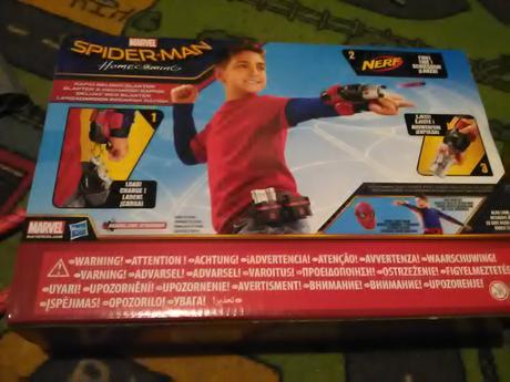 Spidermanska zbraň s penovými nábojmi, 