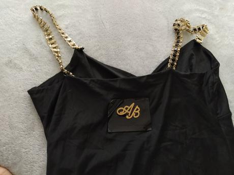 Šaty saténové anna bianini, s