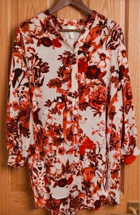 Dámska predĺžená blúzka veľ. 38, h&m,m