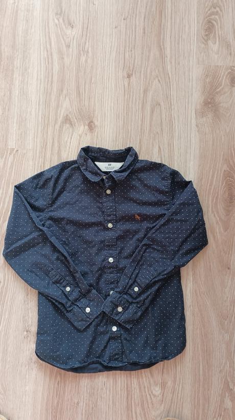 Košeľa h&m chlapec 128, h&m,128